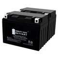 Mighty Max Battery YTZ12S 12V 11Ah Replacement Battery compatible with FTZ12S - 2PK MAX4027439